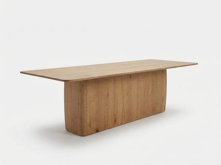 WINSTON RUSTIC OAK DINING TABLE