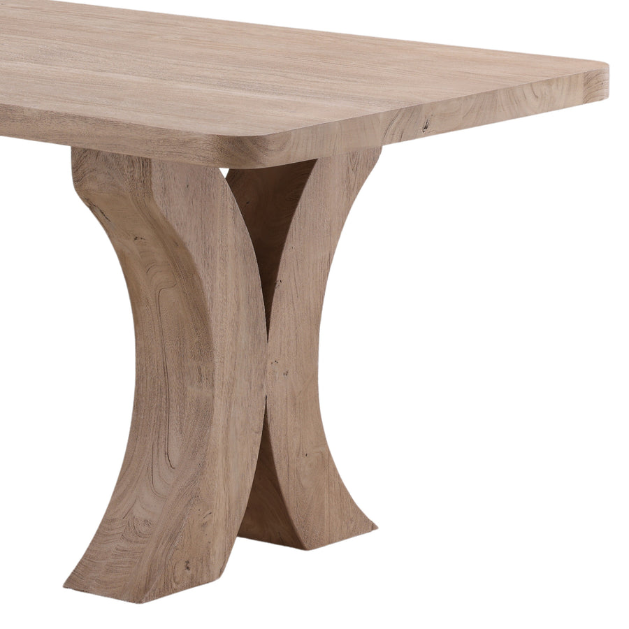 ORLYN WEATHERED WOOD DINING TABLE