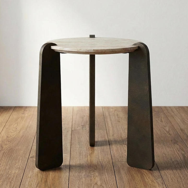 TALUD CANYON MARBLE SIDE TABLE