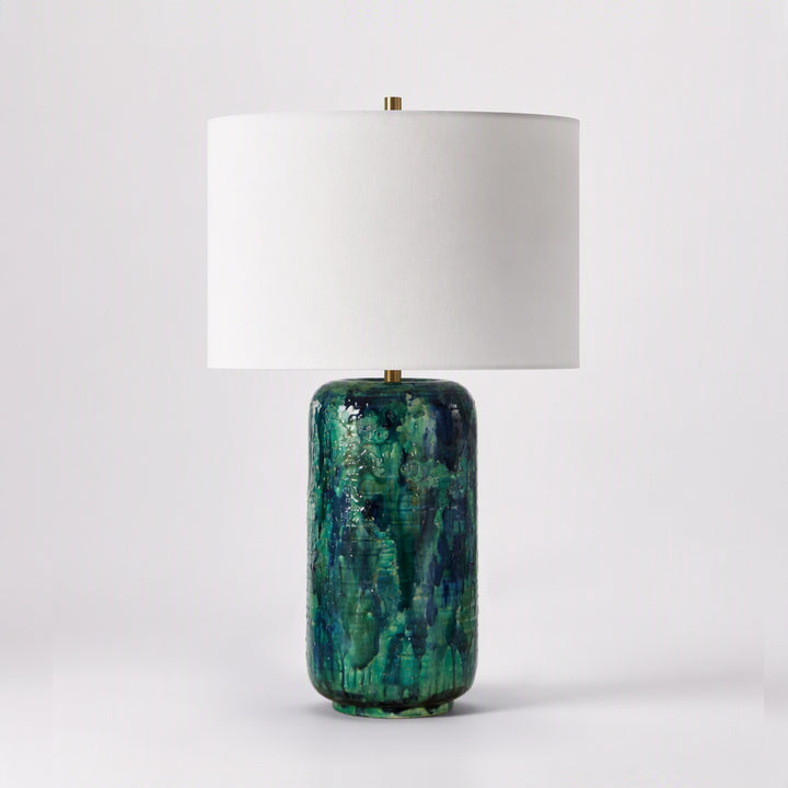 OUT OF THE BLUE  CERAMIC TABLE LAMP