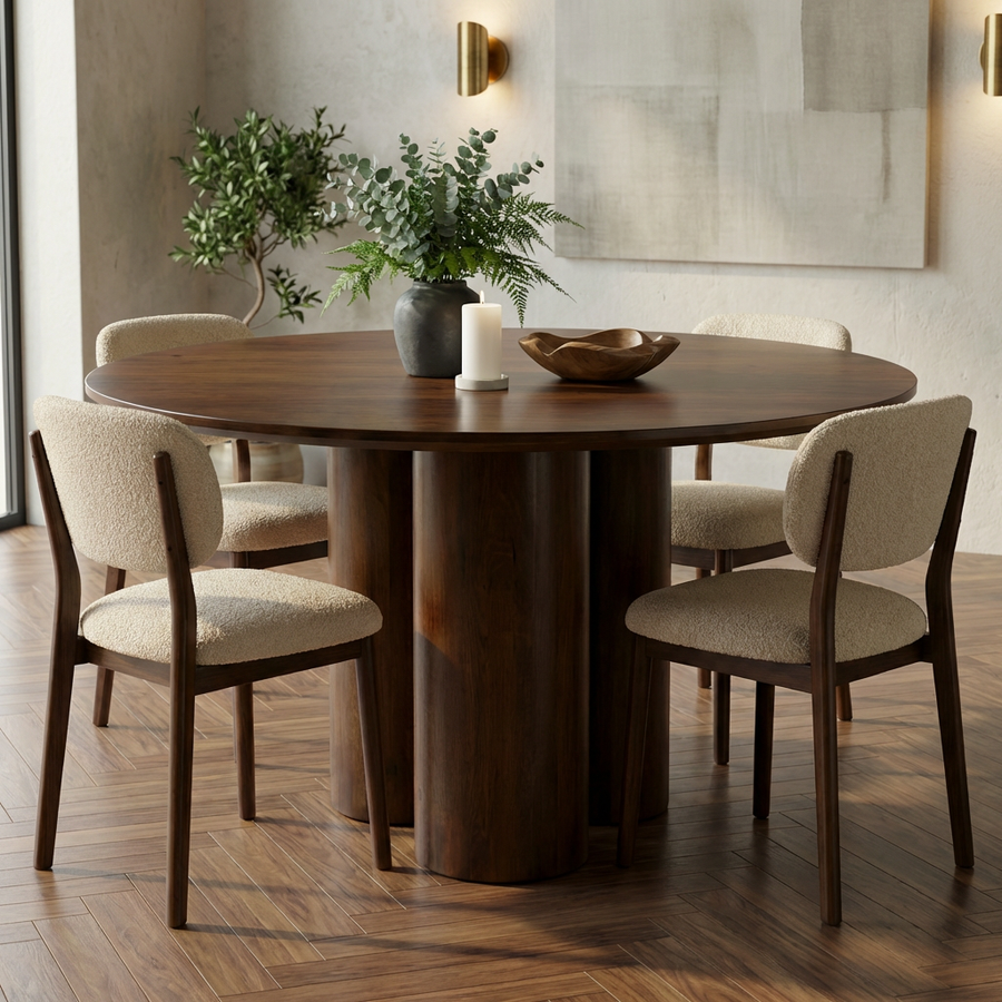 OWEN 54"RD MANGO WOOD DINING