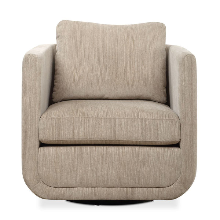 ABOUND CHENILLE UPHOLSTERED SWIVEL CHAIR