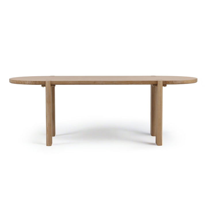 PRATT NATURAL ELM DINING TABLE