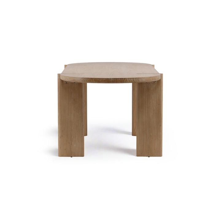 PRATT NATURAL ELM DINING TABLE