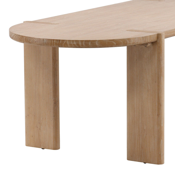 PRATT NATURAL ELM DINING TABLE