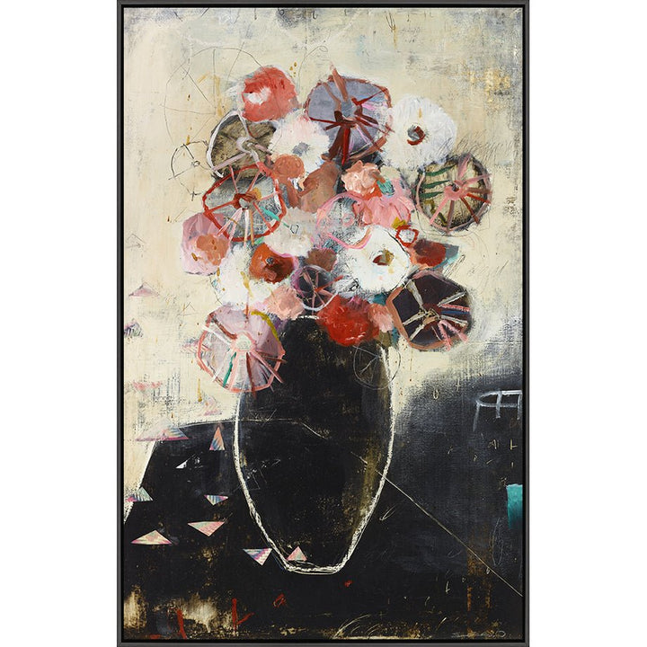 "PICTORIAL VASE" CANVAS ART