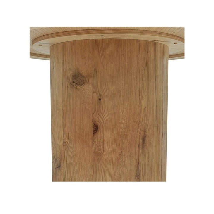 HANSEN RUSTIC OAK 48"RD DINING TABLE