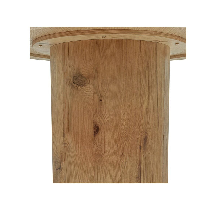 HANSEN RUSTIC OAK 48"RD DINING TABLE