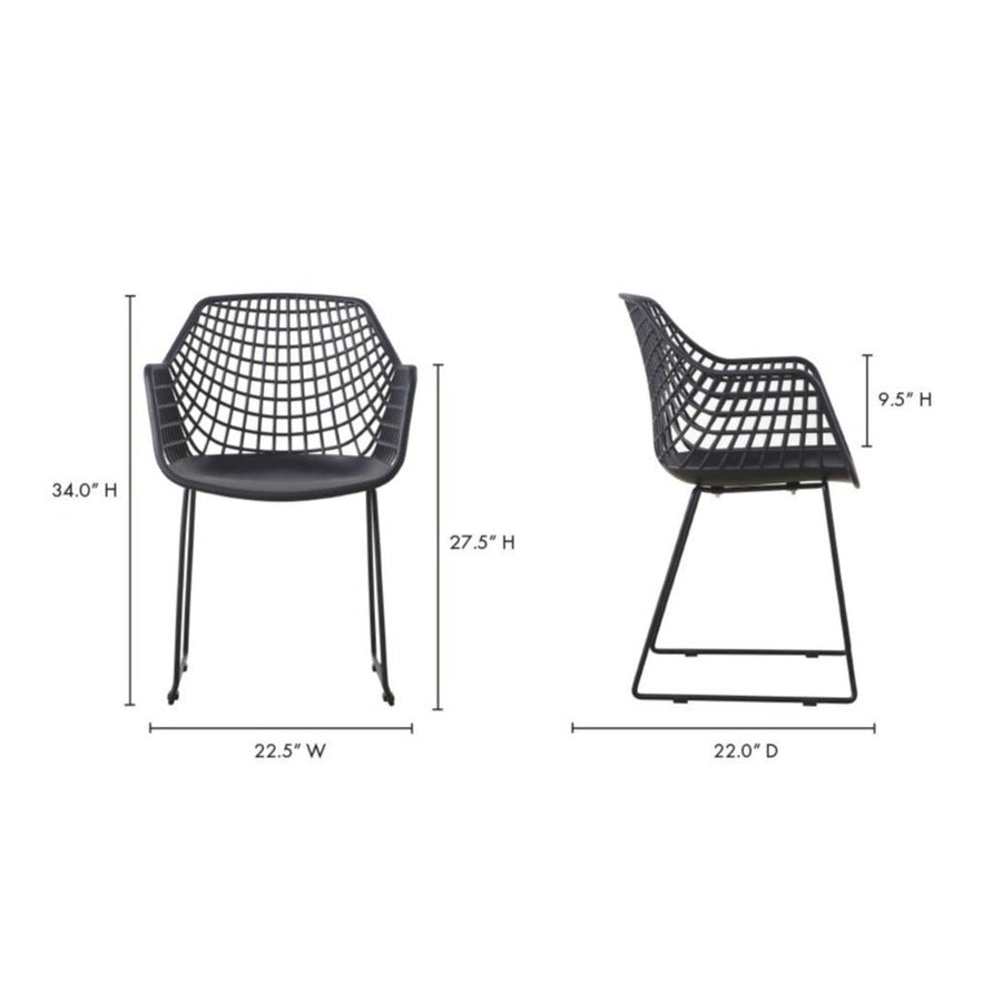 BAZ OUTDOOR DINING CHAIR | SET OF 2