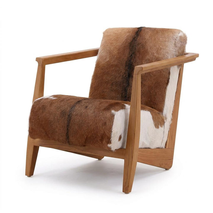 RANGO HAIR ON HIDE ARM CHAIR