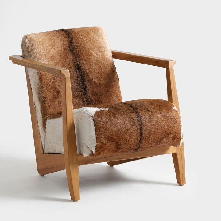RANGO HAIR ON HIDE ARM CHAIR