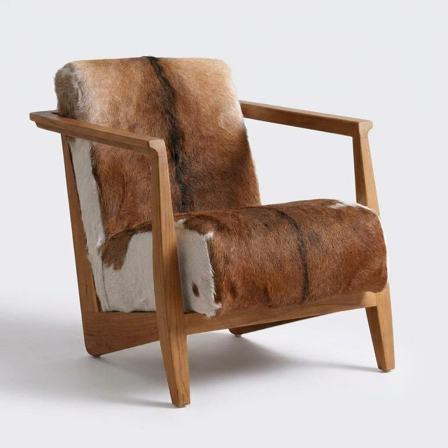 RANGO HAIR ON HIDE ARM CHAIR