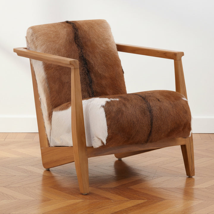 RANGO HAIR ON HIDE ARM CHAIR