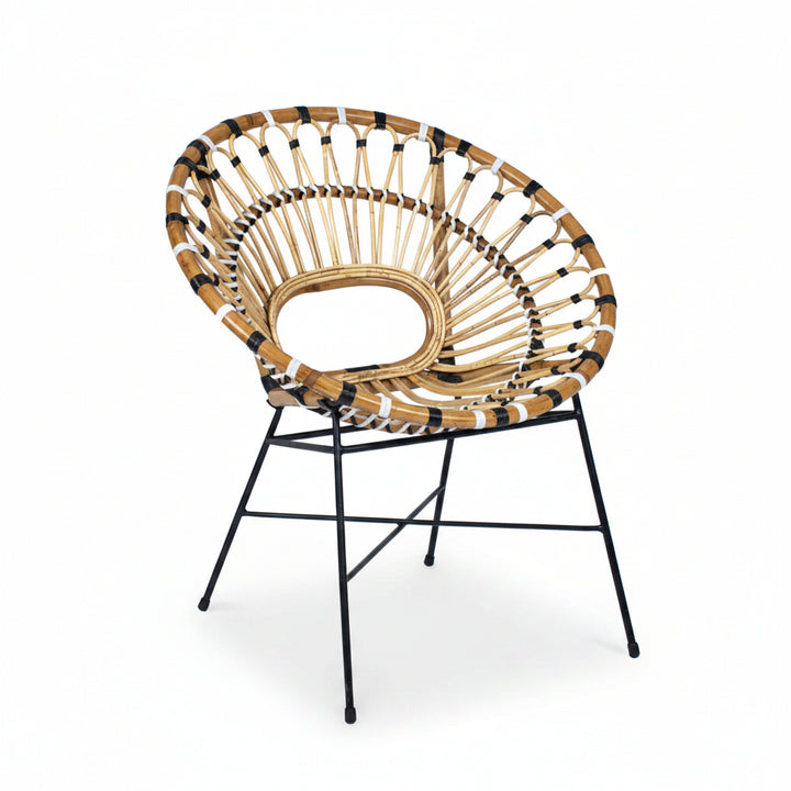RENA OUTDOOR RATTAN BUCKET CHAIR