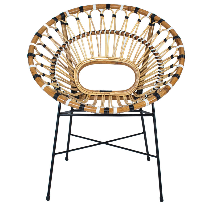 RENA OUTDOOR RATTAN BUCKET CHAIR