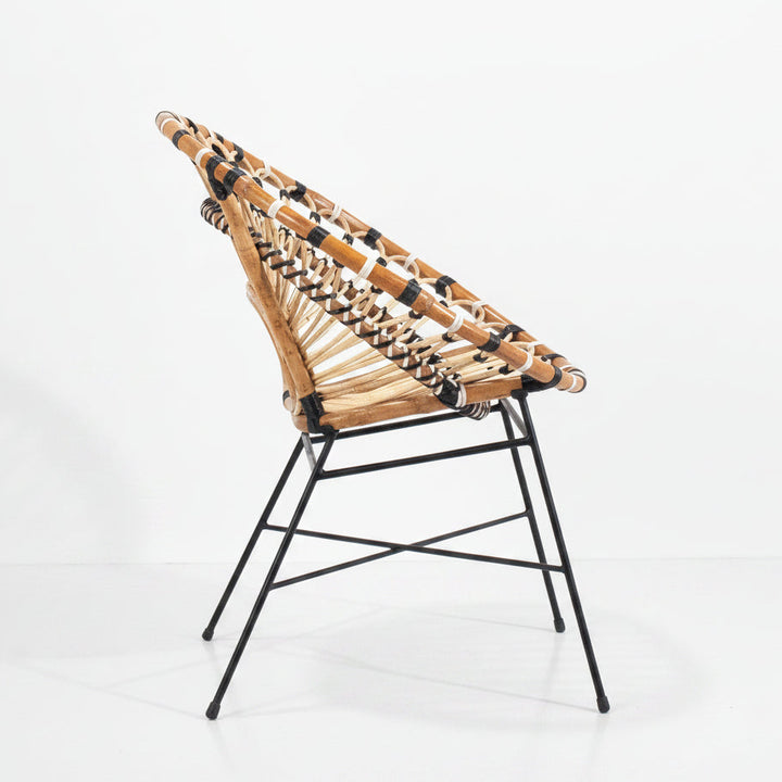 RENA OUTDOOR RATTAN BUCKET CHAIR