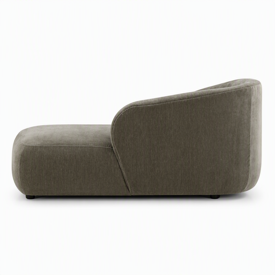 RHODA CHAISE: SAGE VELVET
