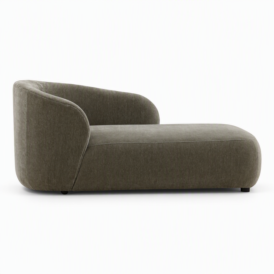 RHODA CHAISE: SAGE VELVET