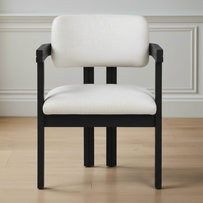RINI DINING CHAIR: BLACK