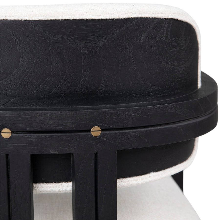 RINI DINING CHAIR: BLACK