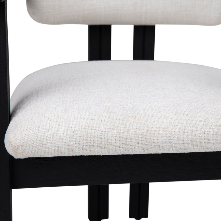 RINI DINING CHAIR: BLACK