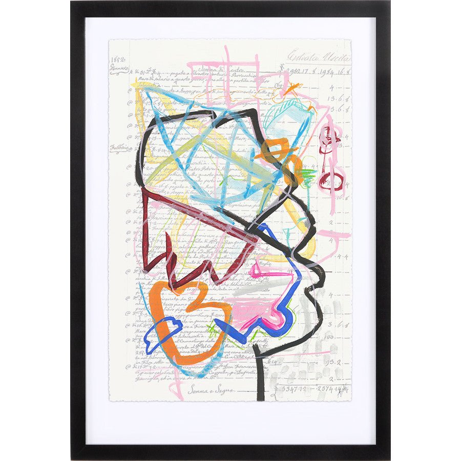 "RETURN TO LASCAUX" GLASS FRAMED ART SERIES