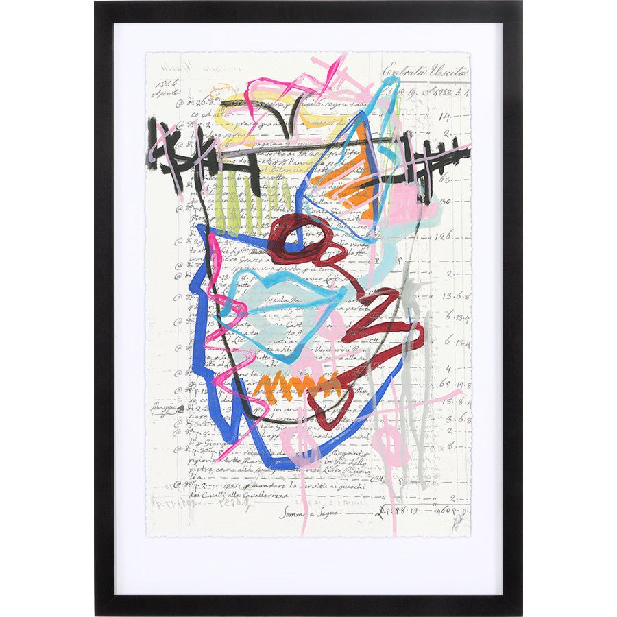 "RETURN TO LASCAUX" GLASS FRAMED ART SERIES