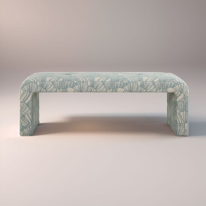 SHELLY SPA BLUE PRINT BENCH