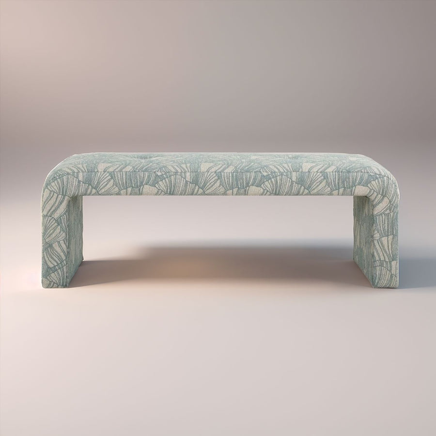 SHELLY SPA BLUE PRINT BENCH