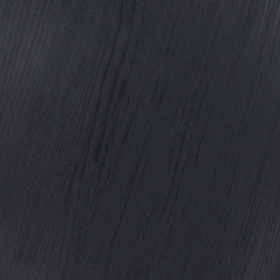 SOCHI MATTE BLACK ROUND DINING TABLE