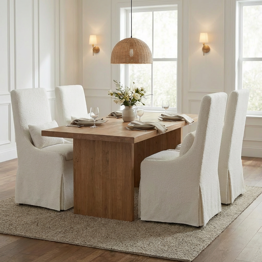 SOMA SLIPCOVERED DINING CHAIR