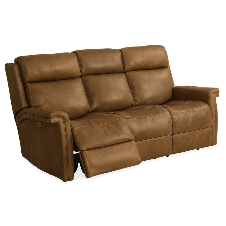 POISE POWER RECLINER SOFA WITH POWER HEADREST - RECLINER VIEW