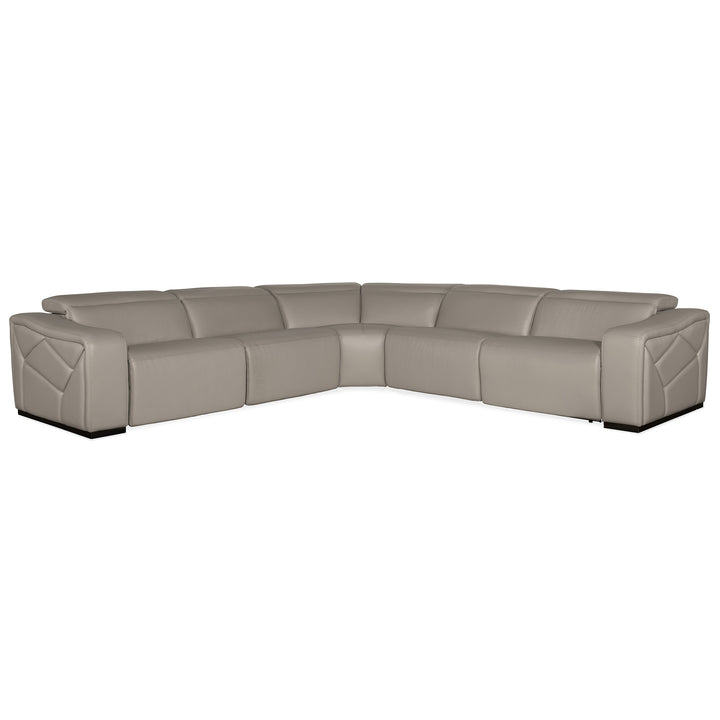 OPAL 5 PIECE SECTIONAL WITH 2 POWER RECLINERS AND POWER HEADREST