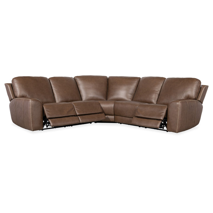 TORRES 5 PIECE POWER HEADREST SECTIONAL SOFA - RECLINER VIEW