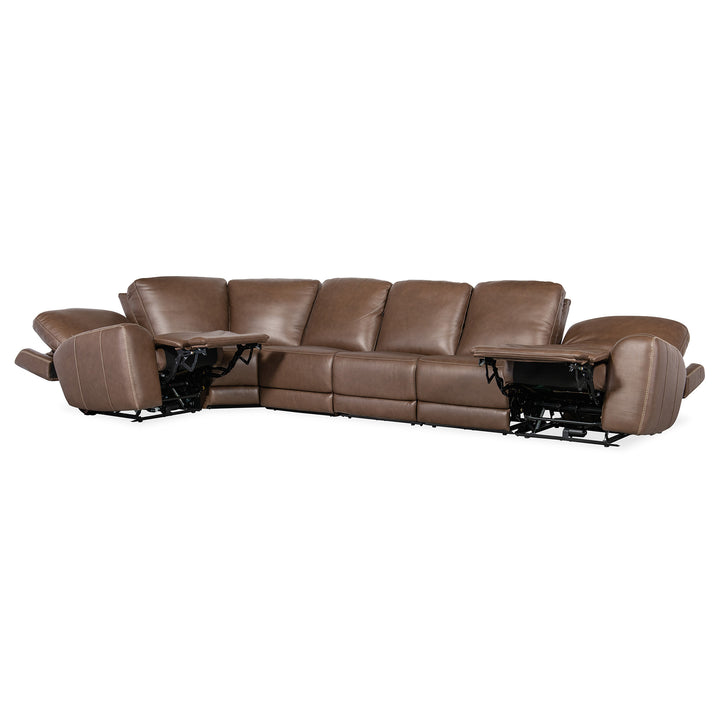 TORRES 6 PIECE POWER HEADREST SECTIONAL SOFA - RECLINER VIEW