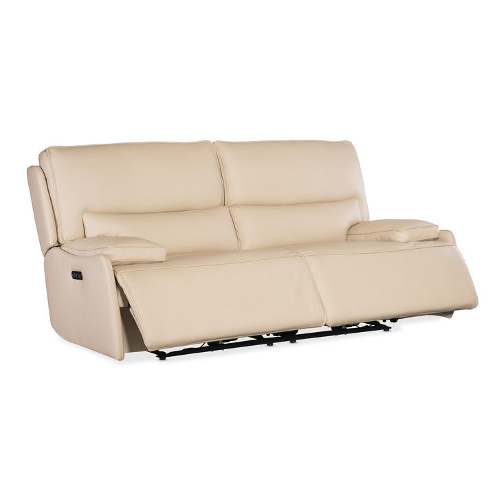 KRAMER ZERO GRAVITY PWR SOFA WITH PWR HEADREST - BEIGE - RECLINER VIEW