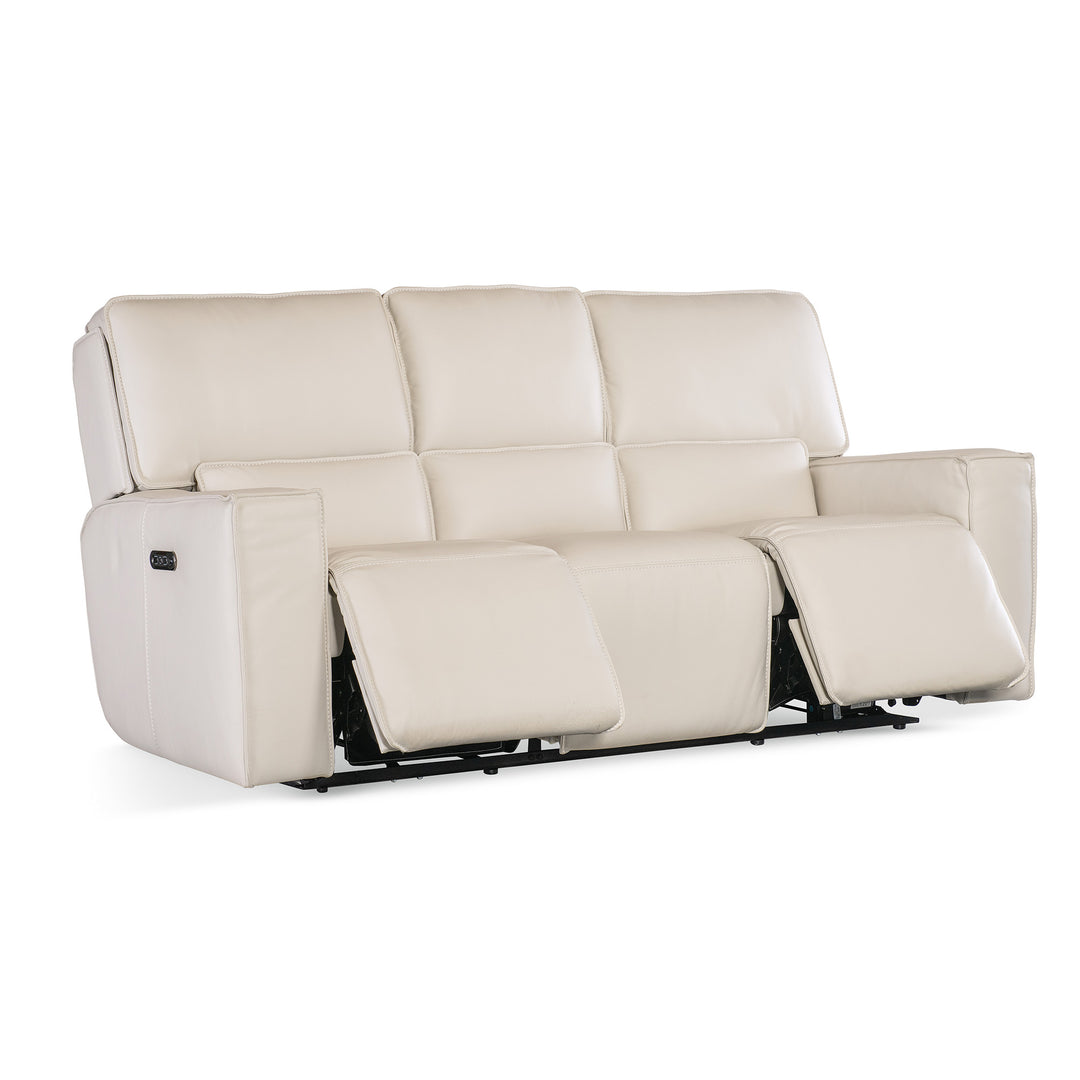 MILES ZERO GRAVITY PWR SOFA WITH PWR HEADREST - GREY - RECLINER VIEW