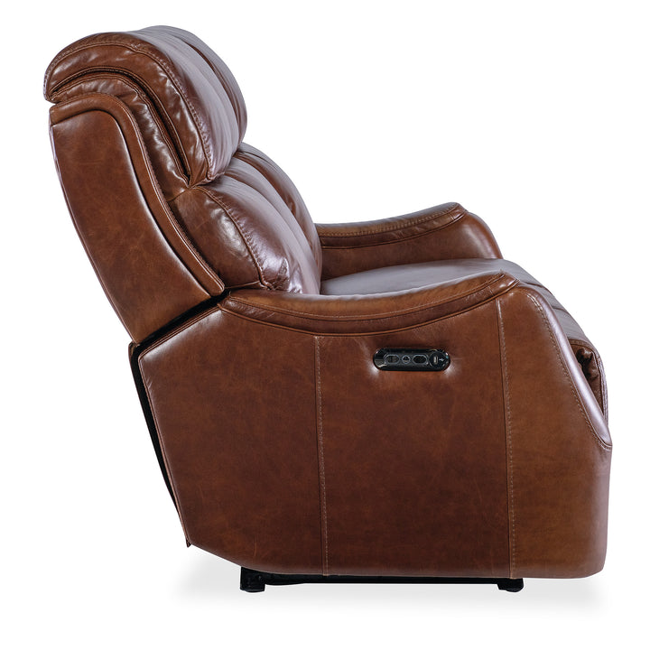 HARLAN ZERO GRAVITY PWR SOFA WITH PWR HEADREST - SIDE VIEW