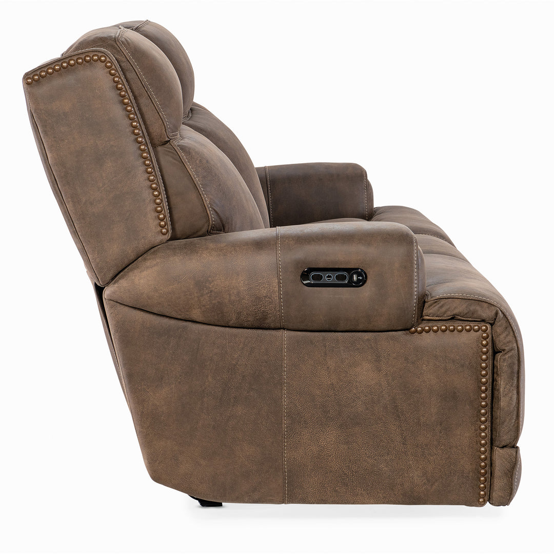 WHEELER POWER SOFA WITH POWER HEADREST - SIDE VIEW