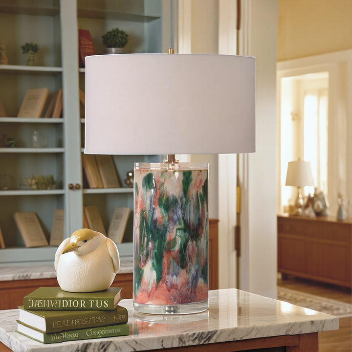 SYLVIE ABSTRACT MULTI CERAMIC TABLE LAMP