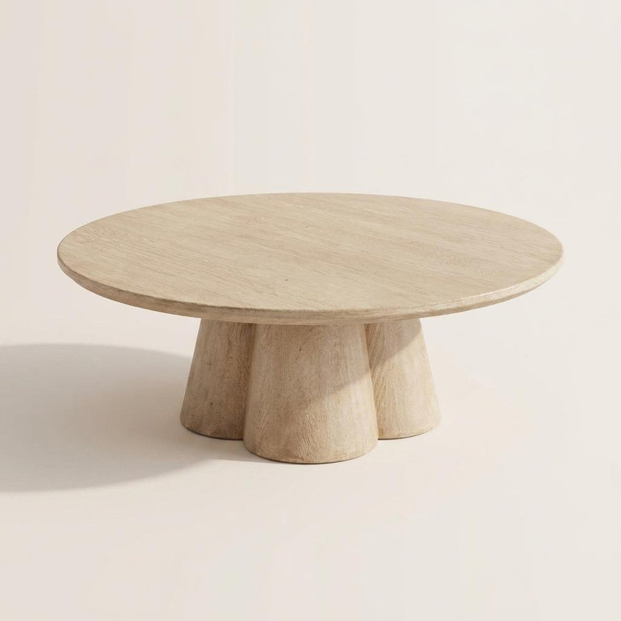 ZAYA NATURALIST ROUND COFFEE TABLE