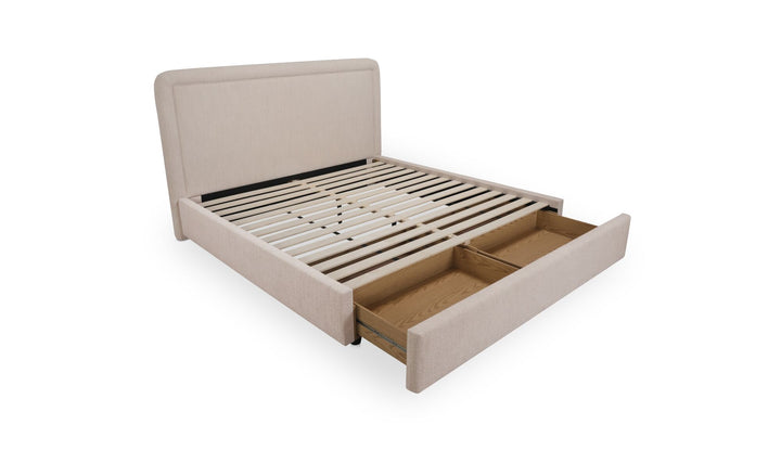 SIMON UPHOLSTERED STORAGE BED