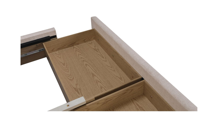 SIMON UPHOLSTERED STORAGE BED