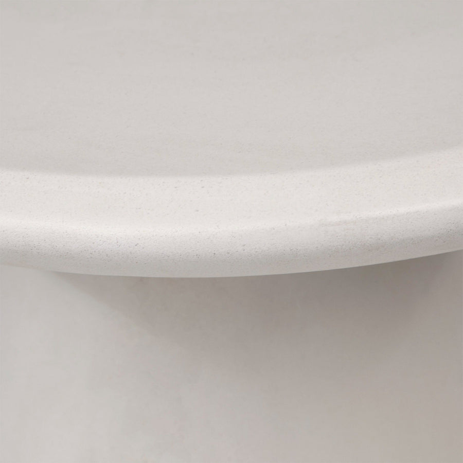 TAVA IVORY CONCRETE DINING TABLE