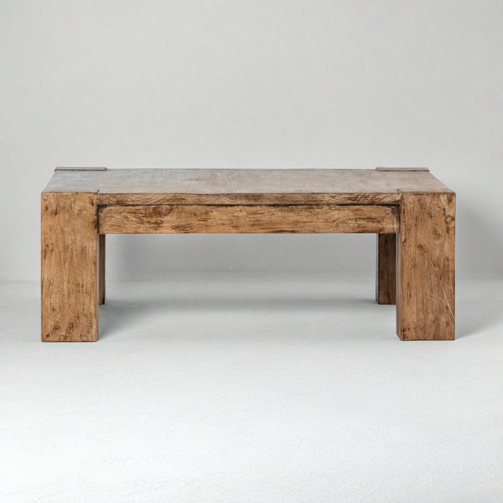 TERRAIN ANTIQUE NATURAL PINE COFFEE TABLE