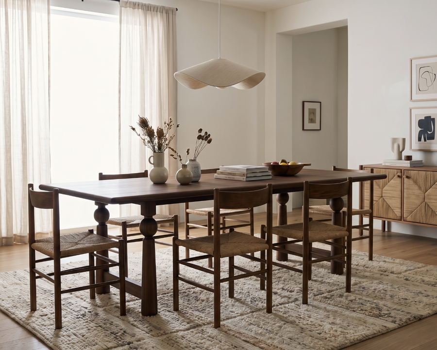 THANDI MANGO WOOD DINING TABLE