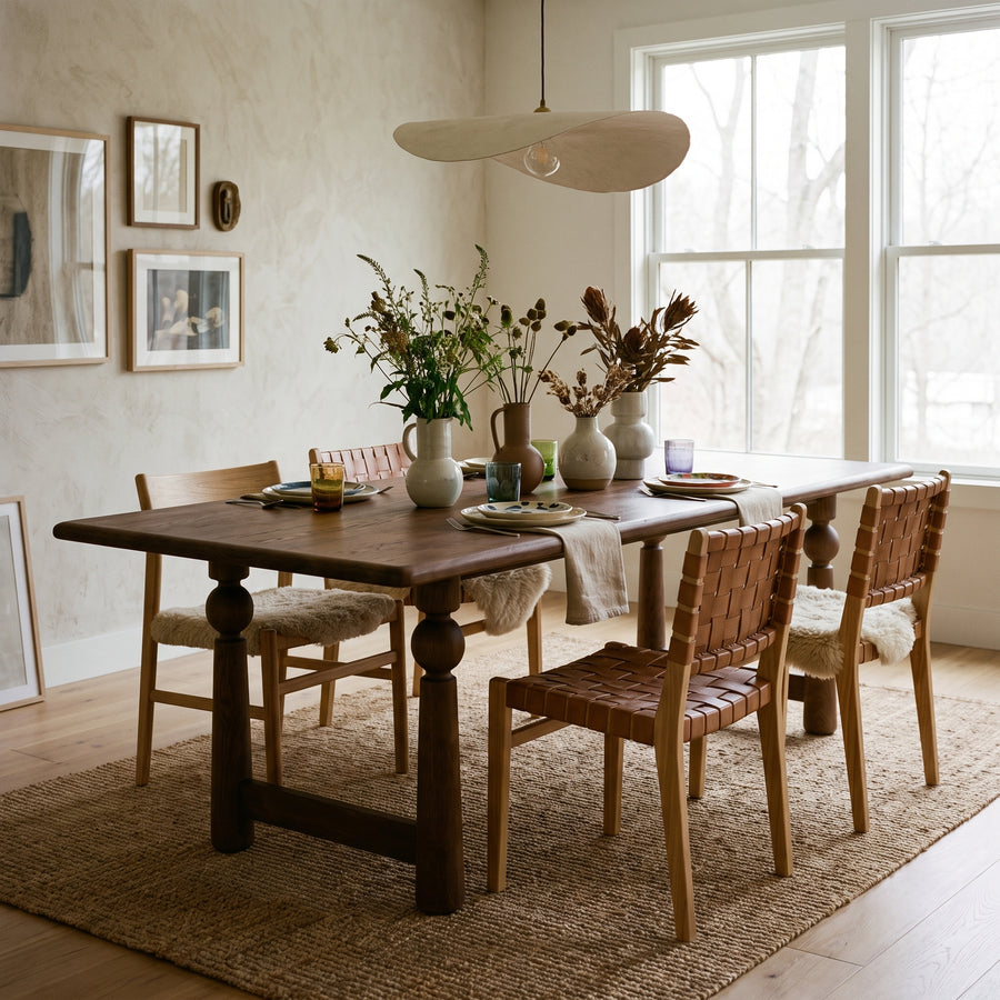 THANDI MANGO WOOD DINING TABLE