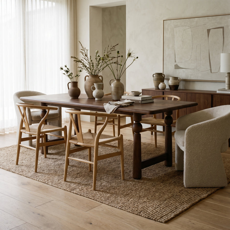 THANDI MANGO WOOD DINING TABLE