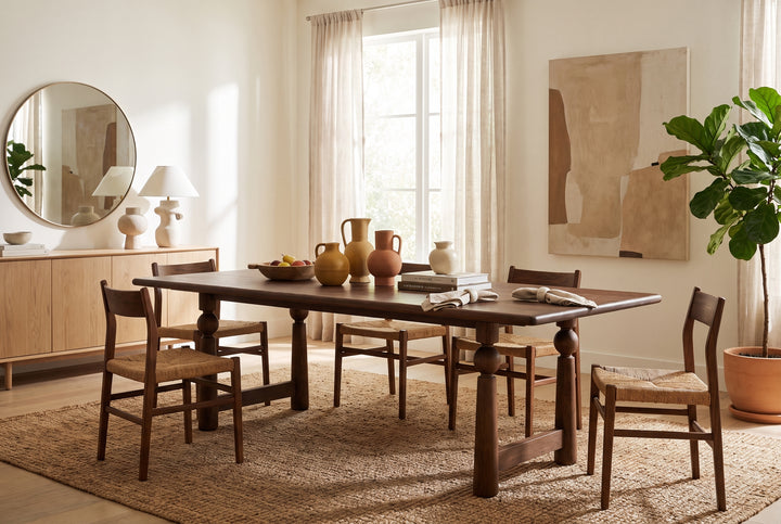 THANDI MANGO WOOD DINING TABLE