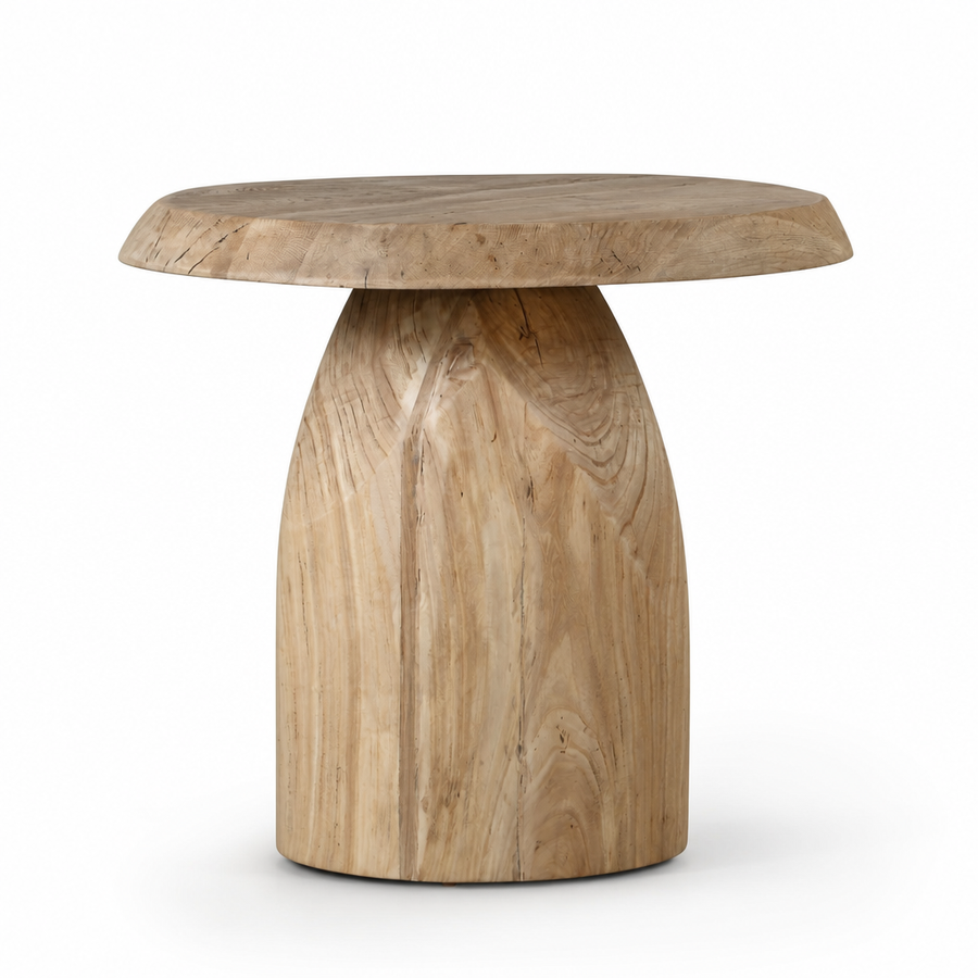 TIERNAN RECLAIMED OAK SIDE TABLE